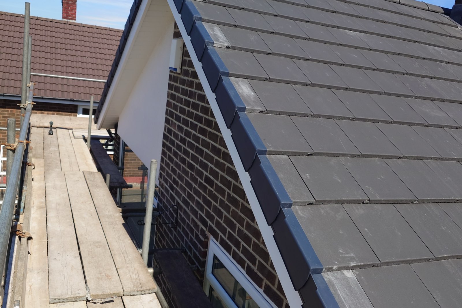New fascia, soffit and bargeboard